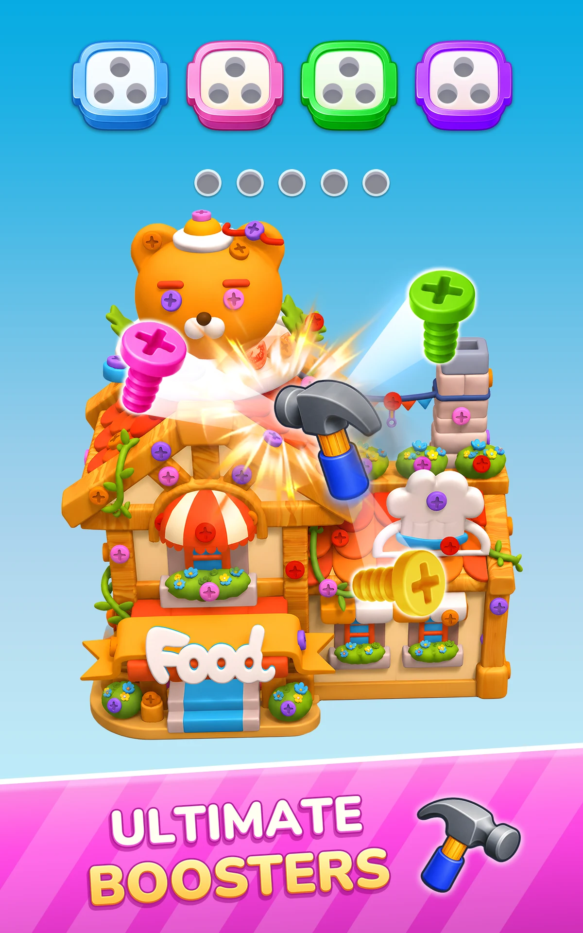 Screw Out 3D: Jam Puzzle screenshot
