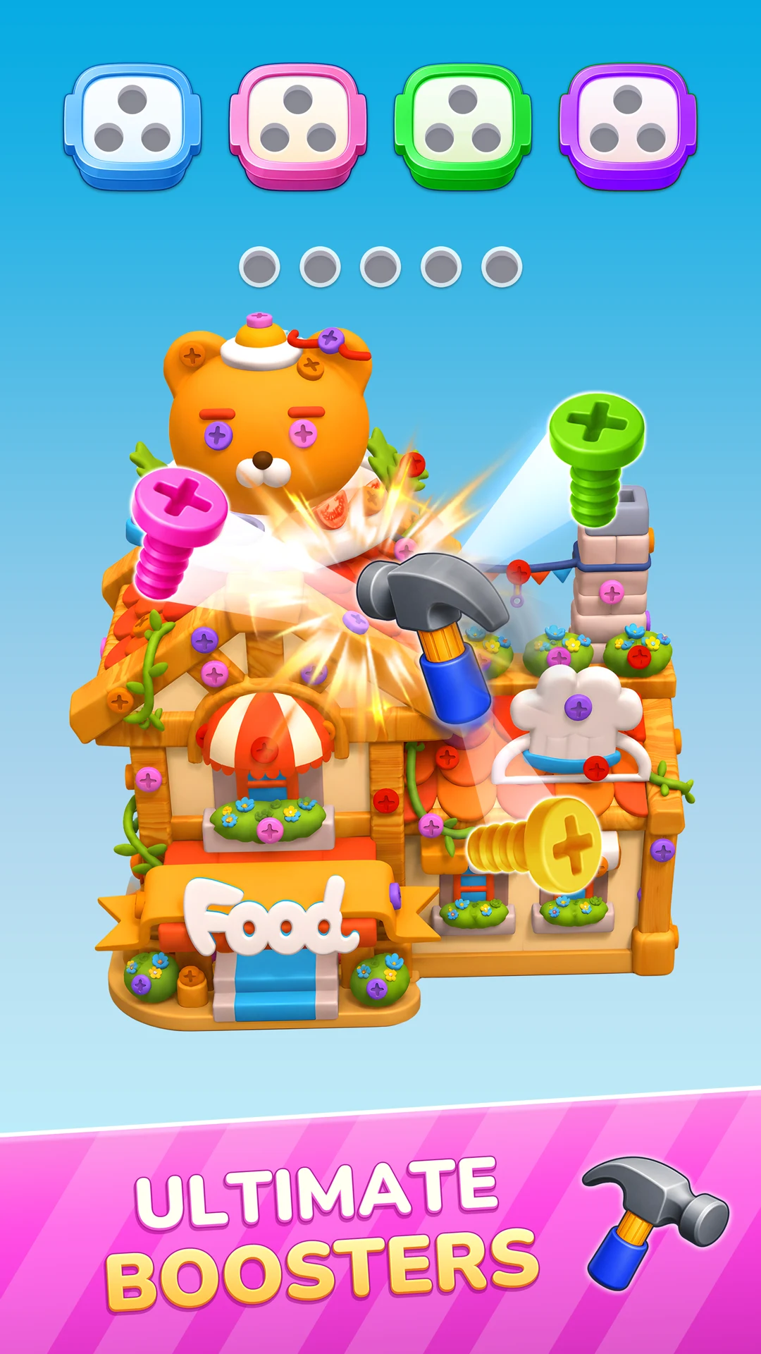 Screw Out 3D: Jam Puzzle screenshot